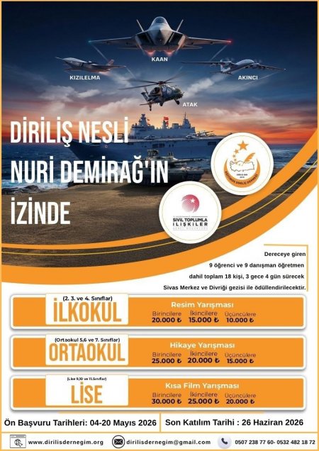 Nuri Demirağ'ın İzinde: Diriliş Nesli Yarışmaları Başlıyor!