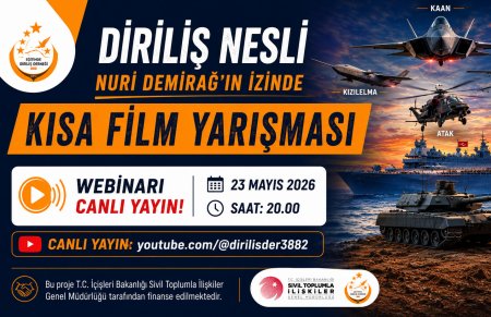 Diriliş Nesli Nuri Demirağ’ın İzinde Kısa Film Yarışması Webinarı Gerçekleştirilecek.